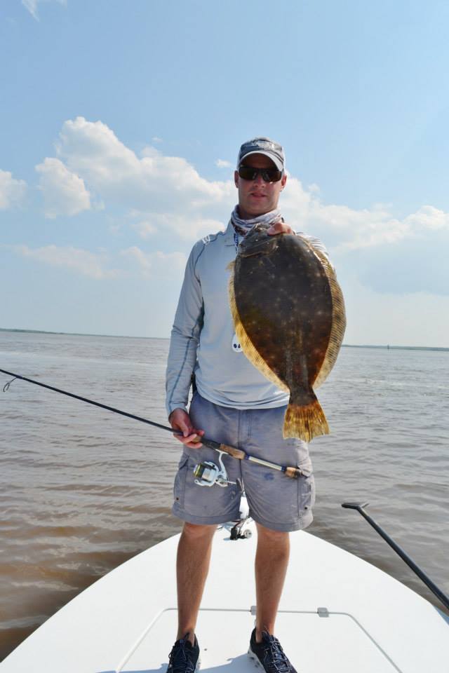 georgetown fishing charter-flounder