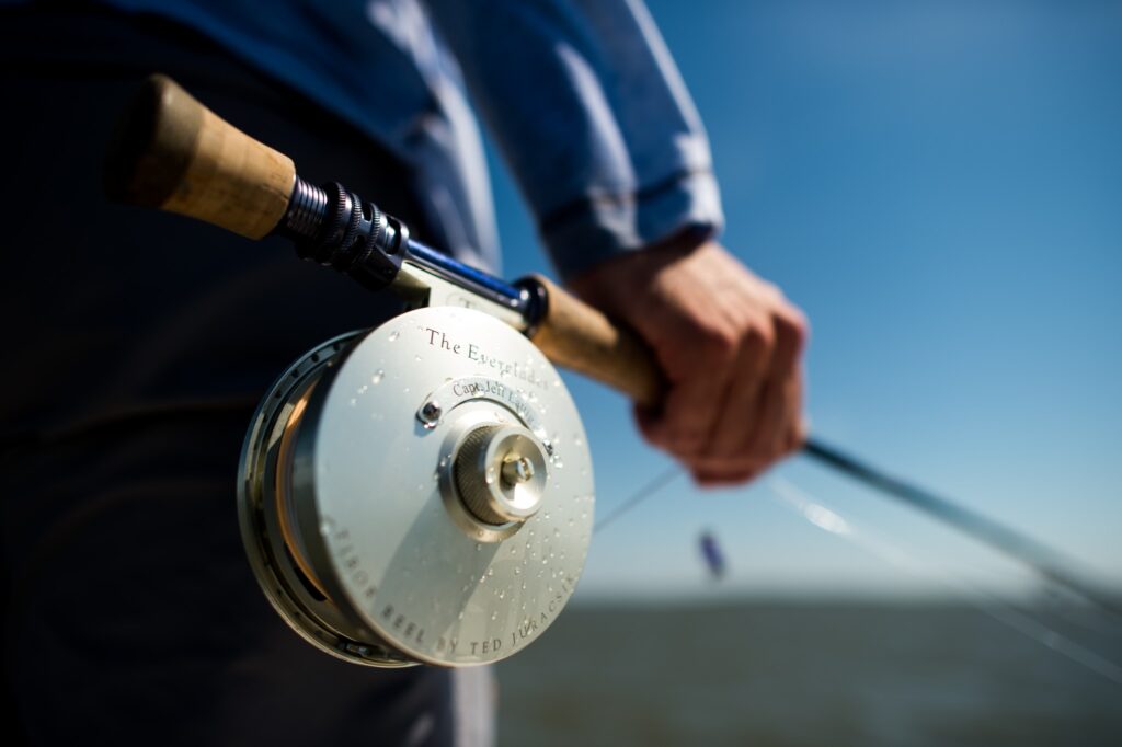 fly fishing reel