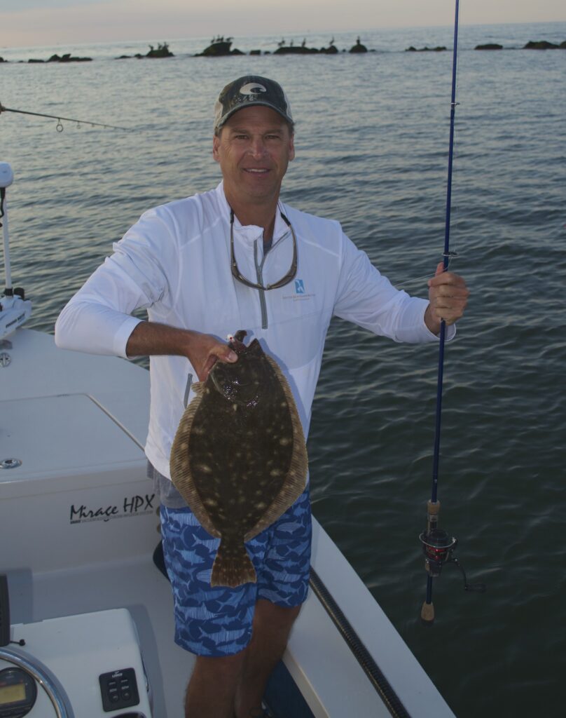 Flounder fishing Jetty rocks- Murrells Inlet