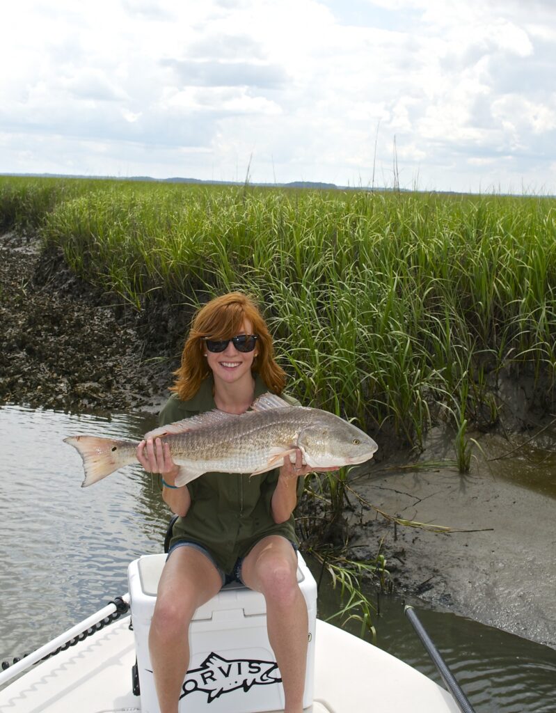 Early Summer Fishing for redfish- sght fishing -red drum