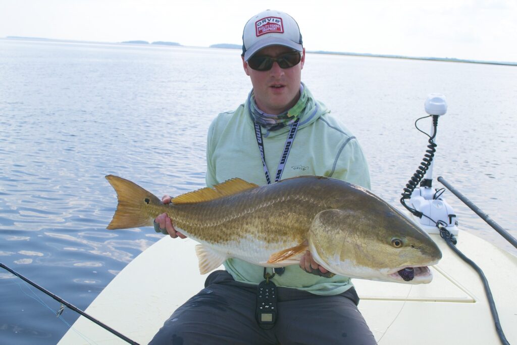 Fishing Winyah Bay - huge redfish