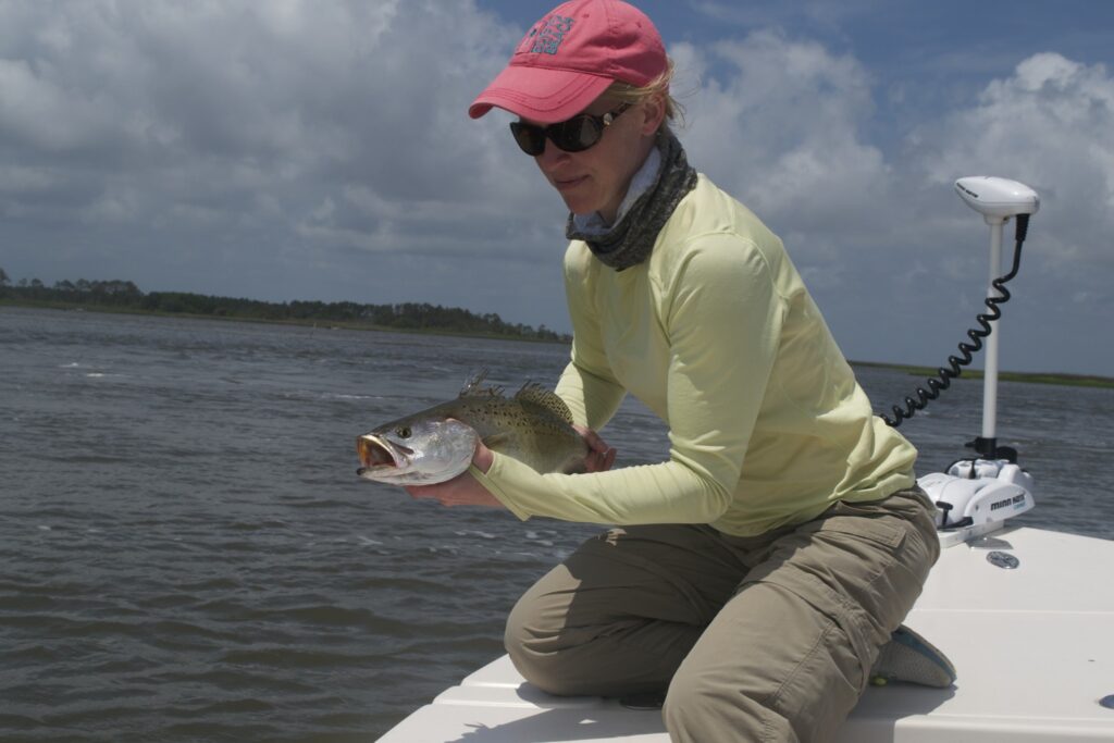 Speckled Sea trout fishing