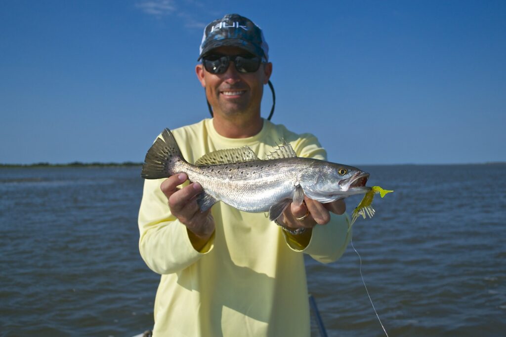 Early Summer Speckled Sea trout fishing