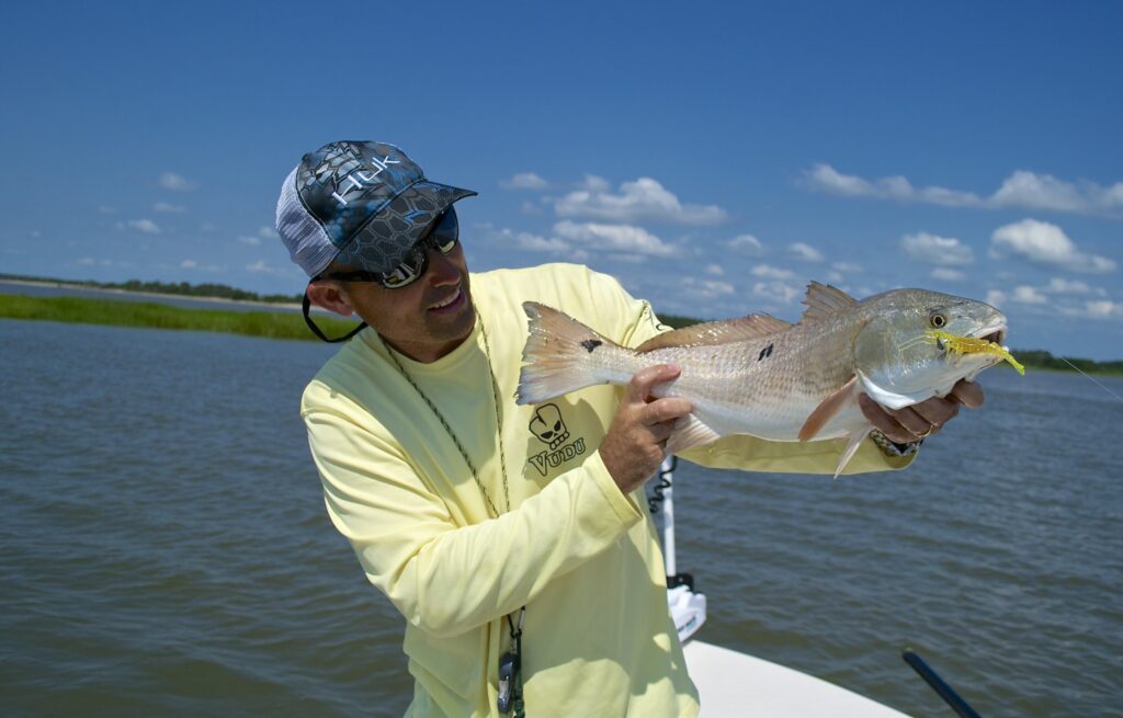 South Carolina Redfish - catch and release redfish