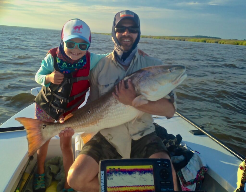 He Georgetown redfish