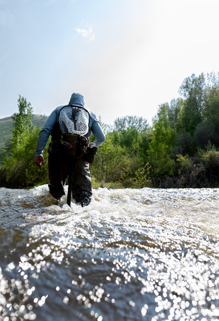 wade fishing Montana