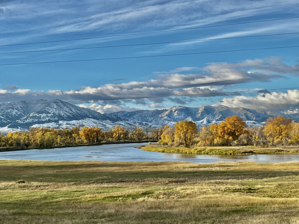 Best times to fly fish Montana - fall on the missouri