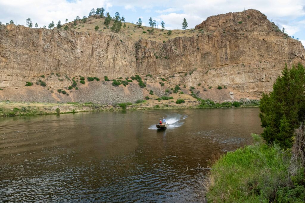 Land of Giants jet boat 
