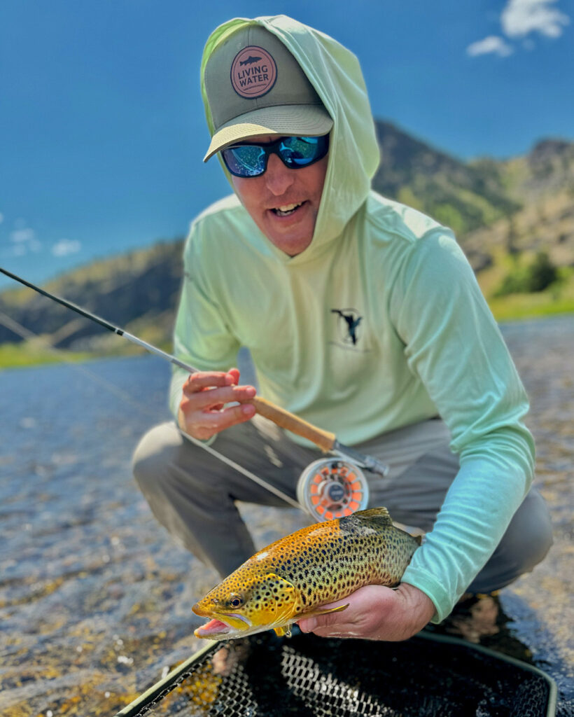 Trout Fishing during warm water periods