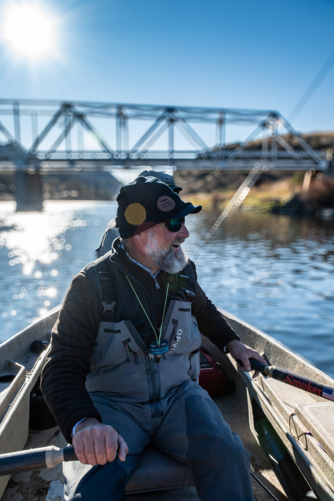 fly fishing below holter dam