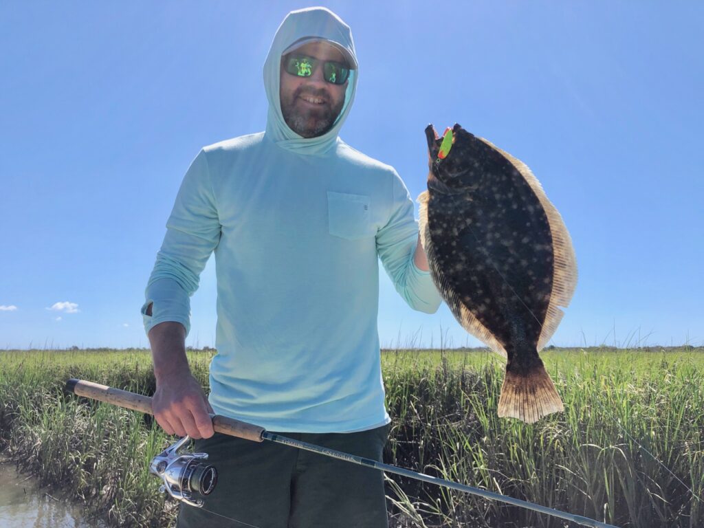 Pawleys Island Flounder Fishing - Living Water Guide Service