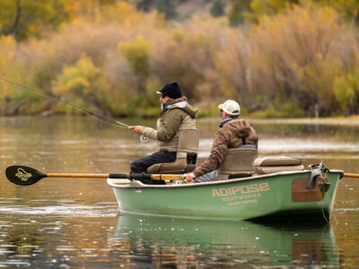 Fishing below Holter Dam