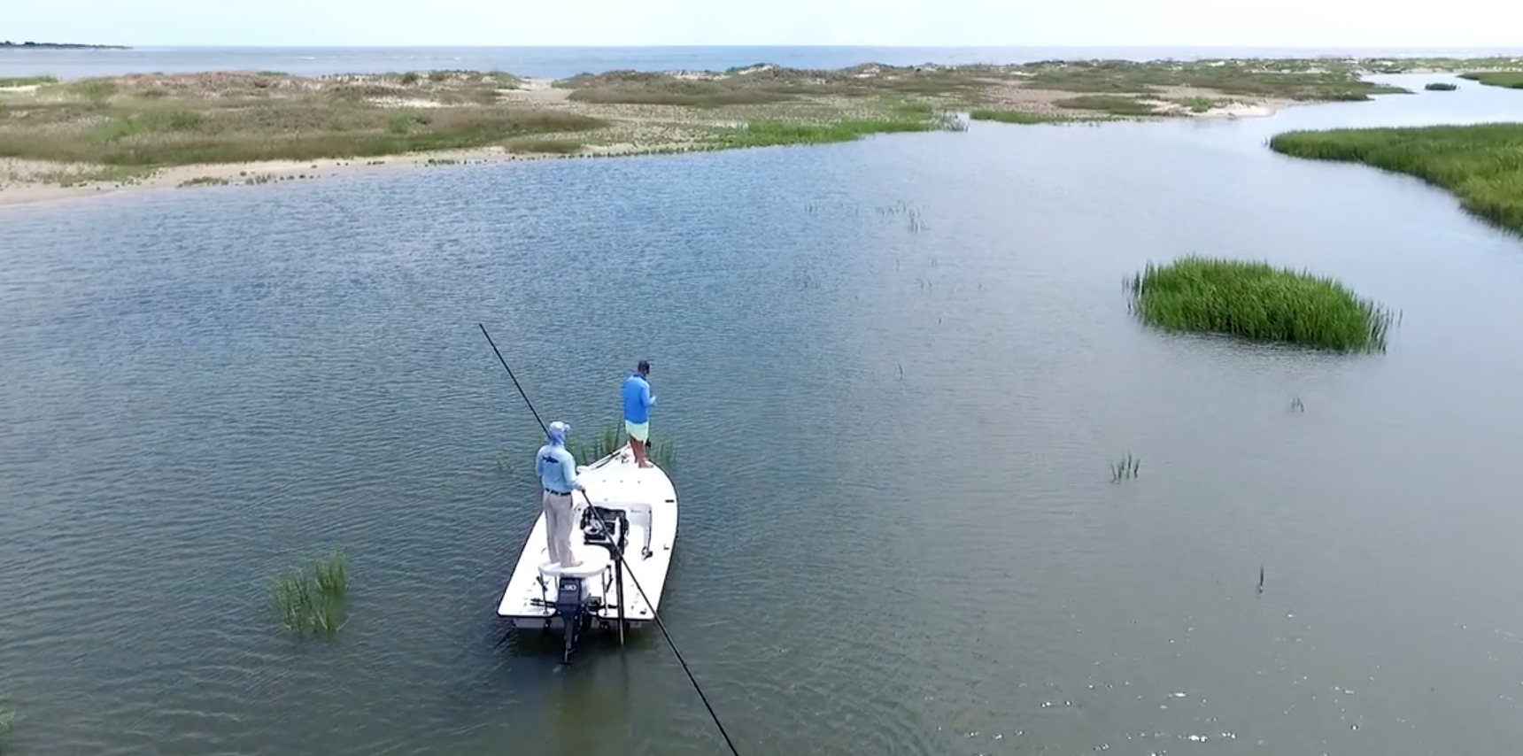 Fly Fishing Tailing Redfish