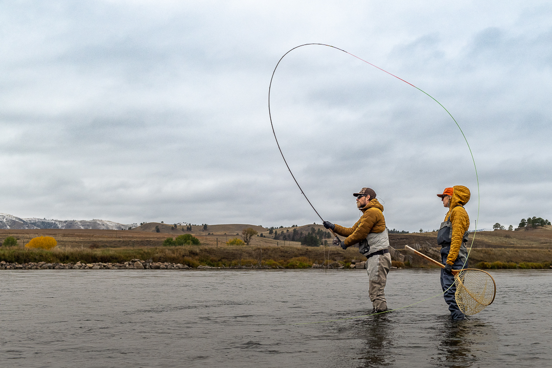 Two handed trout spey - Missouri River