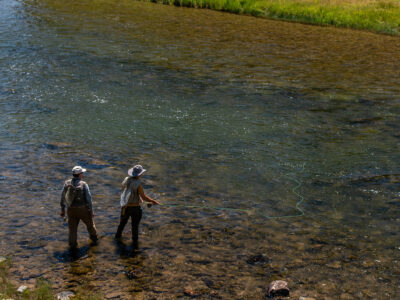 Wade Fishing Blackfoot River (1)