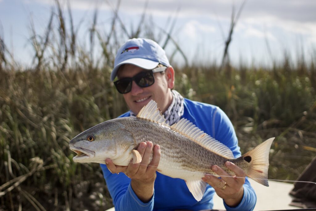 fly fishing winyah bay - south carolina