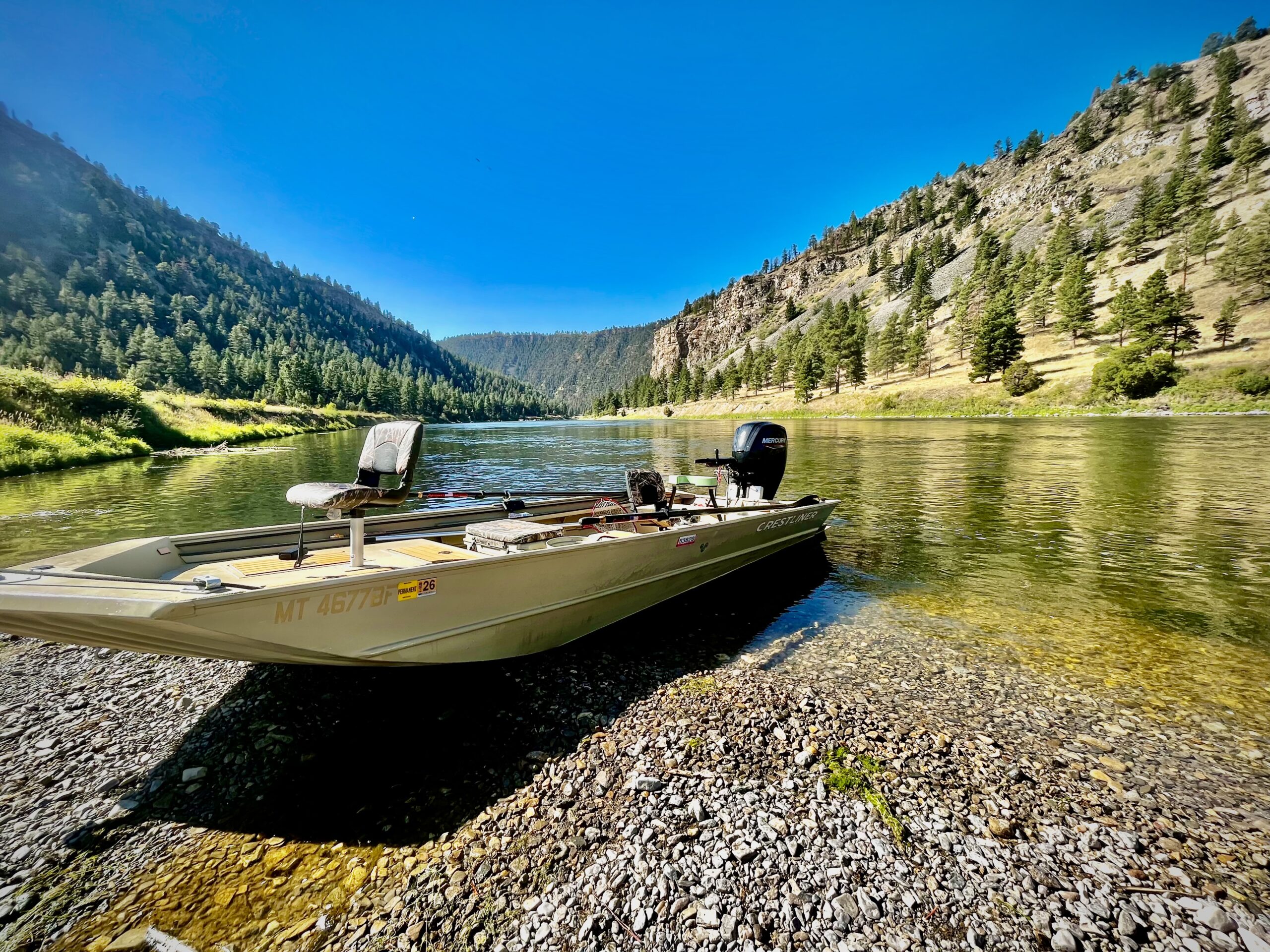 The Land of the Giants Jet Boat ~ Living Water Fly Fishing