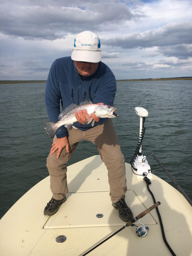 speckled sea trout fishing